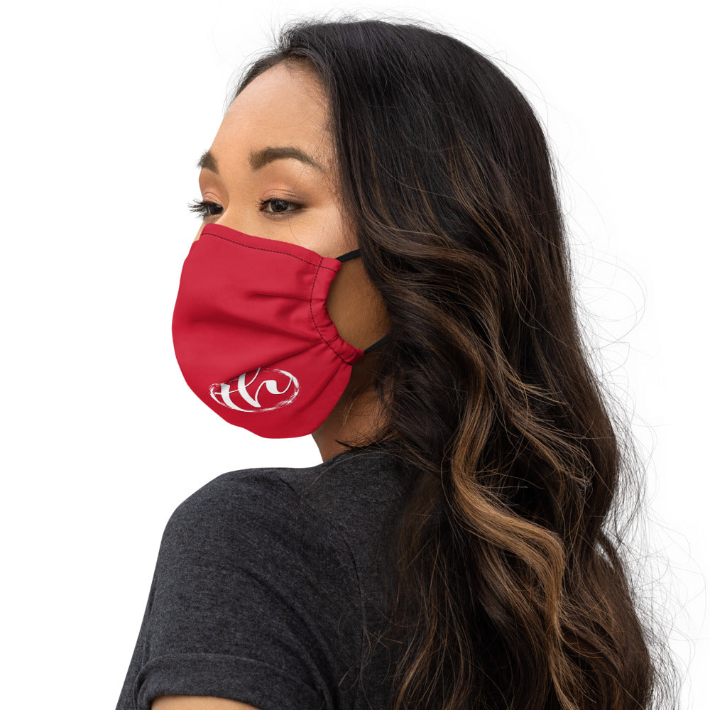 The House logo Women's Premium face mask