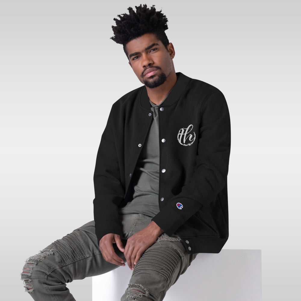 The House logo Embroidered Champion Bomber Jacket