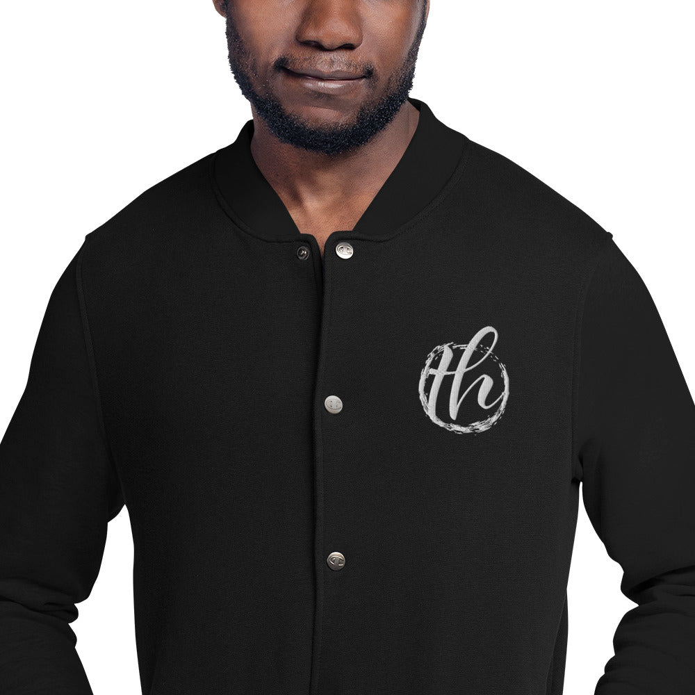 The House logo Embroidered Champion Bomber Jacket