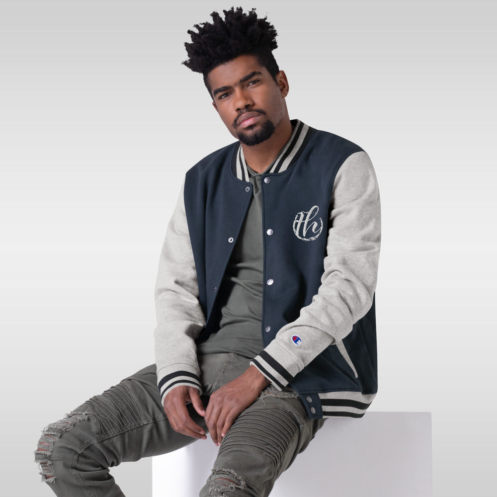 The House logo Embroidered Champion Bomber Jacket