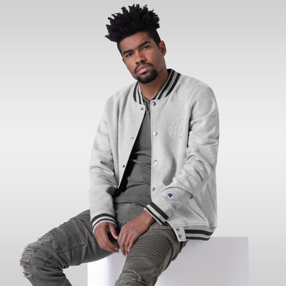 The House logo Embroidered Champion Bomber Jacket