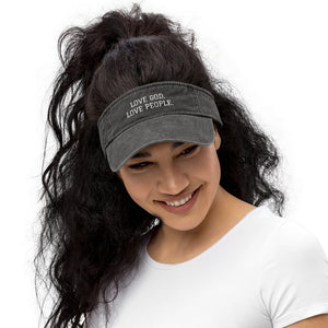 LGLP Denim visor
