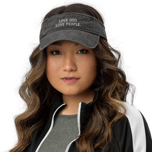 LGLP Denim visor