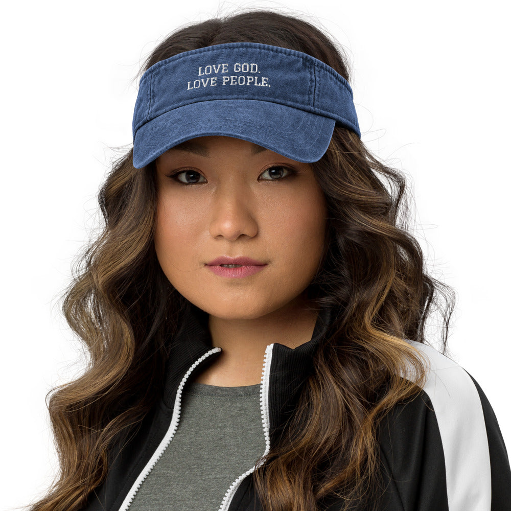 LGLP Denim visor