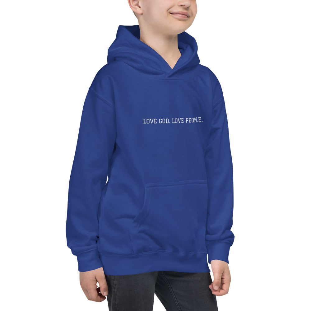 LOVE GOD. LOVE PEOPLE. Boys Hoodie