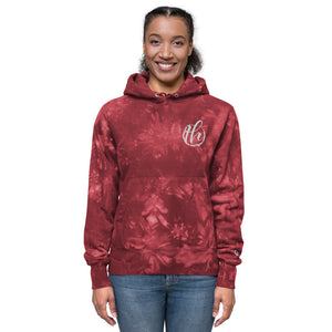 The House logo Women's Champion tie-dye hoodie