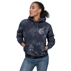 The House logo Women's Champion tie-dye hoodie
