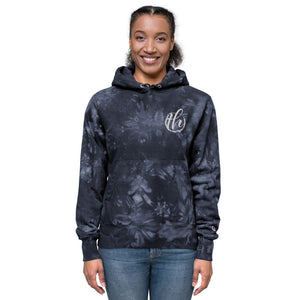 The House logo Women's Champion tie-dye hoodie
