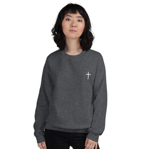 Cross Front LOVE GOD. LOVE PEOPLE. Women's Sweatshirt