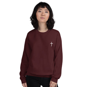 Cross Front LOVE GOD. LOVE PEOPLE. Women's Sweatshirt