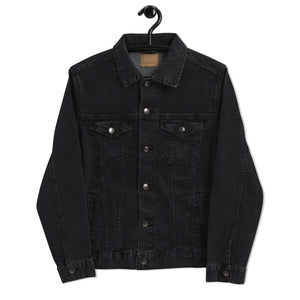 LOVE GOD. LOVE PEOPLE.  Men's denim jacket