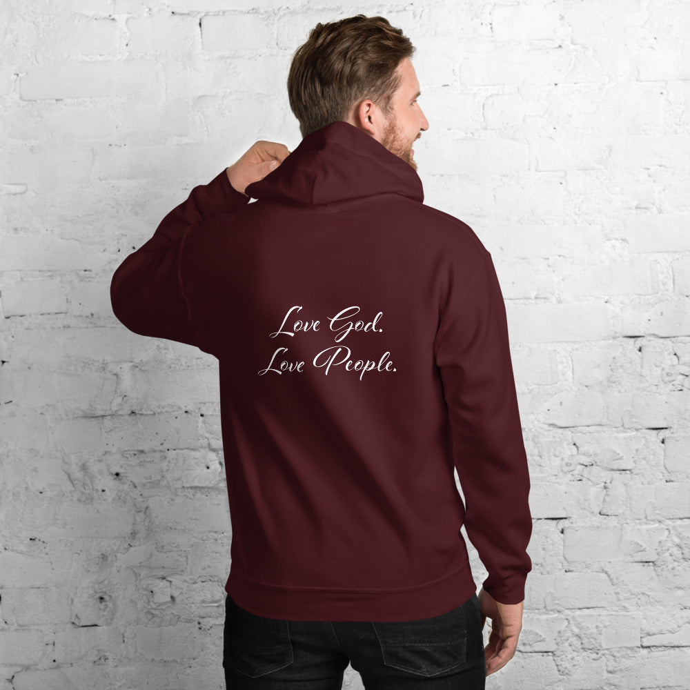 LOVE GOD. LOVE PEOPLE. Men's Hoodie