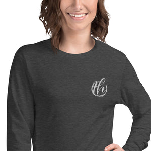 The House logo Women's Long Sleeve Tee