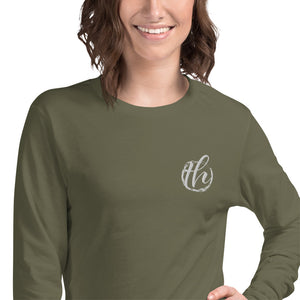 The House logo Women's Long Sleeve Tee