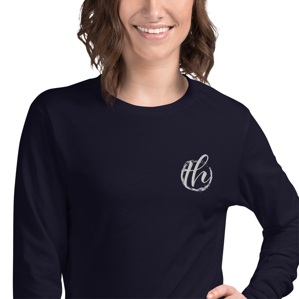 The House logo Women's Long Sleeve Tee
