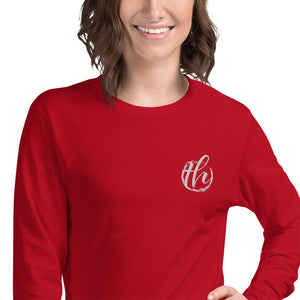 The House logo Women's Long Sleeve Tee