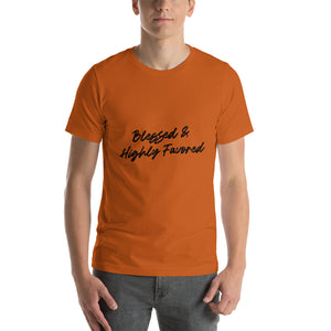 Blessed & Highly Favored Men's Short-Sleeve T-Shirt