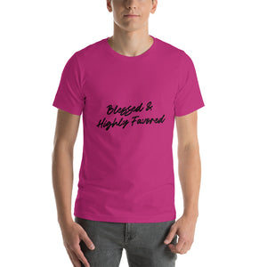 Blessed & Highly Favored Men's Short-Sleeve T-Shirt