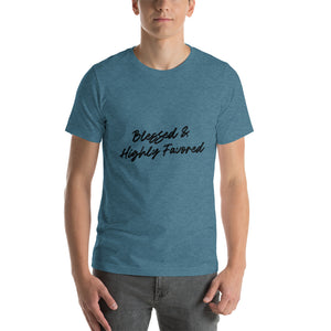 Blessed & Highly Favored Men's Short-Sleeve T-Shirt