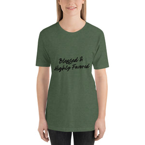 Blessed & Highly Favored Women's Short-Sleeve T-Shirt