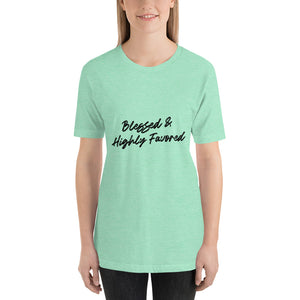 Blessed & Highly Favored Women's Short-Sleeve T-Shirt