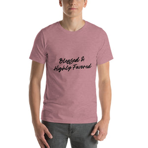 Blessed & Highly Favored Men's Short-Sleeve T-Shirt