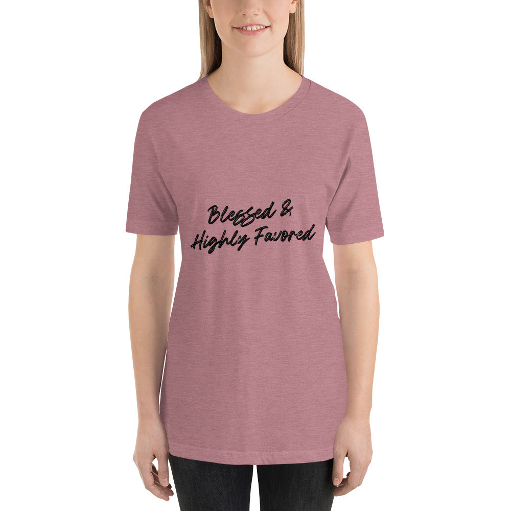 Blessed & Highly Favored Women's Short-Sleeve T-Shirt