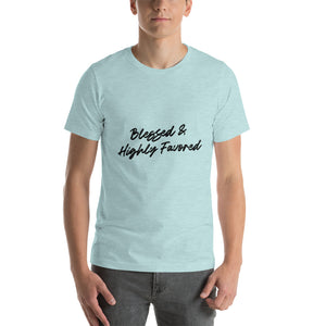 Blessed & Highly Favored Men's Short-Sleeve T-Shirt