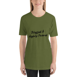 Blessed & Highly Favored Women's Short-Sleeve T-Shirt