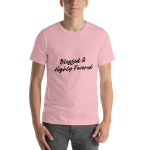 Blessed & Highly Favored Men's Short-Sleeve T-Shirt