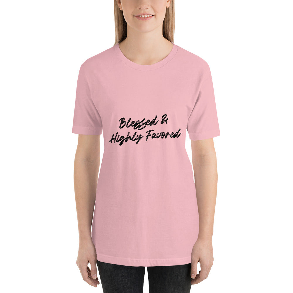 Blessed & Highly Favored Women's Short-Sleeve T-Shirt
