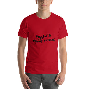 Blessed & Highly Favored Men's Short-Sleeve T-Shirt