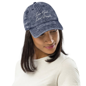 Love God. Love People. - Vintage Cotton Twill Cap