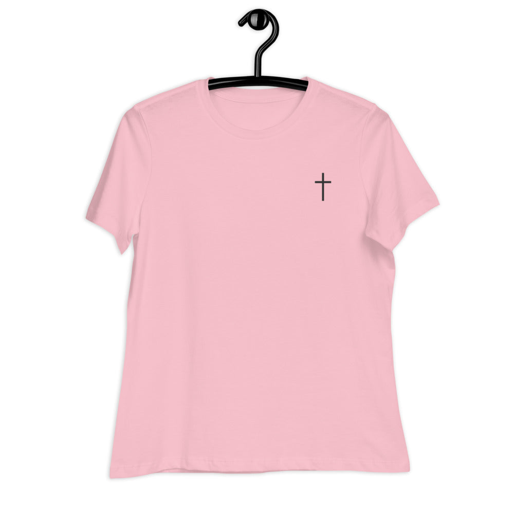 LOVE GOD. LOVE PEOPLE. Women's Relaxed T-Shirt